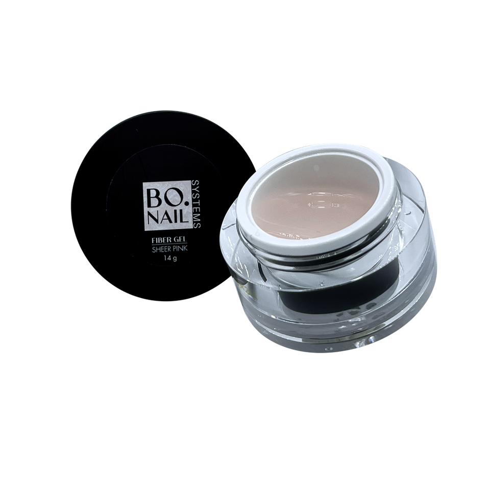 BO NAIL fiber gelis SHEER PINK