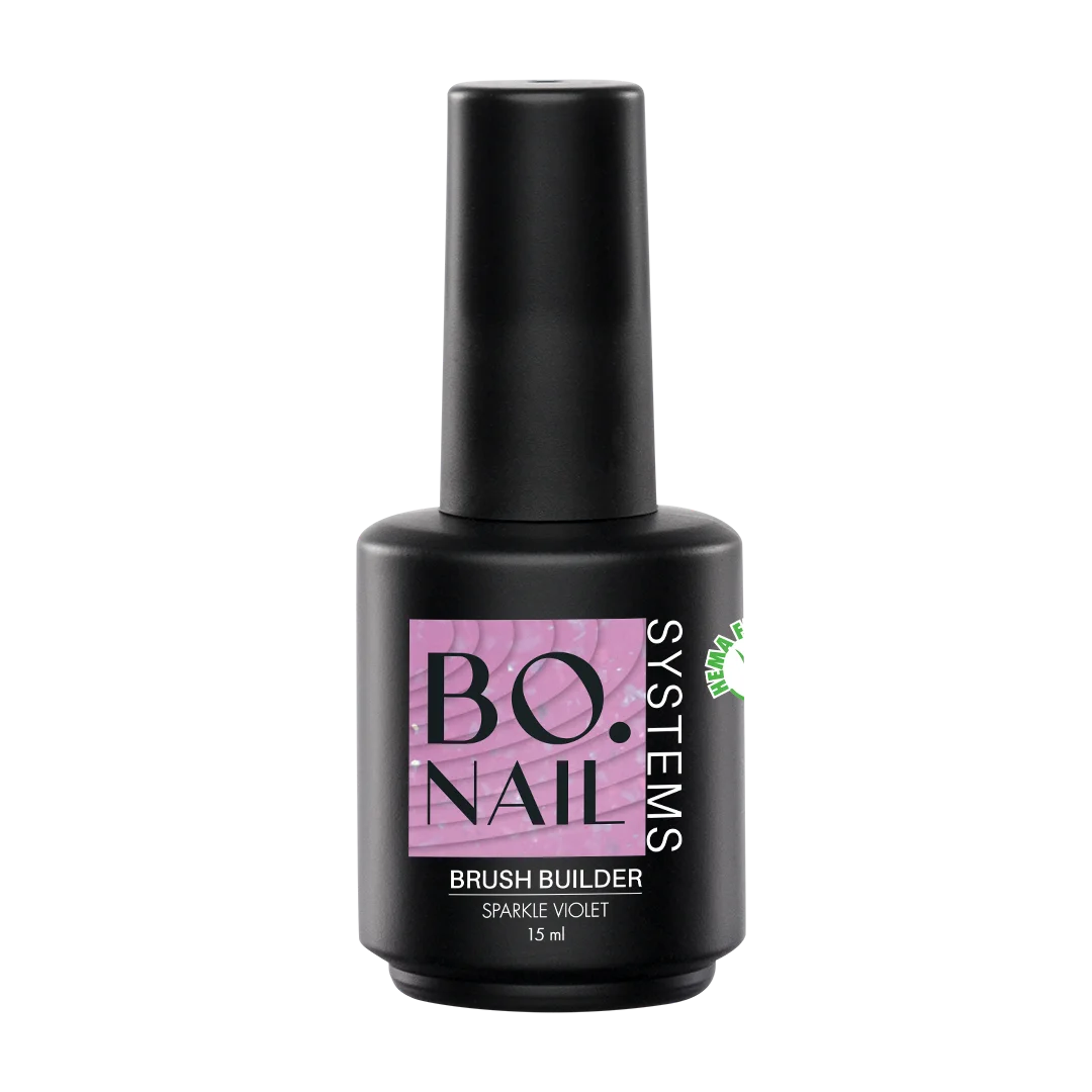 BO NAIL brush builder SPARKLE VIOLET