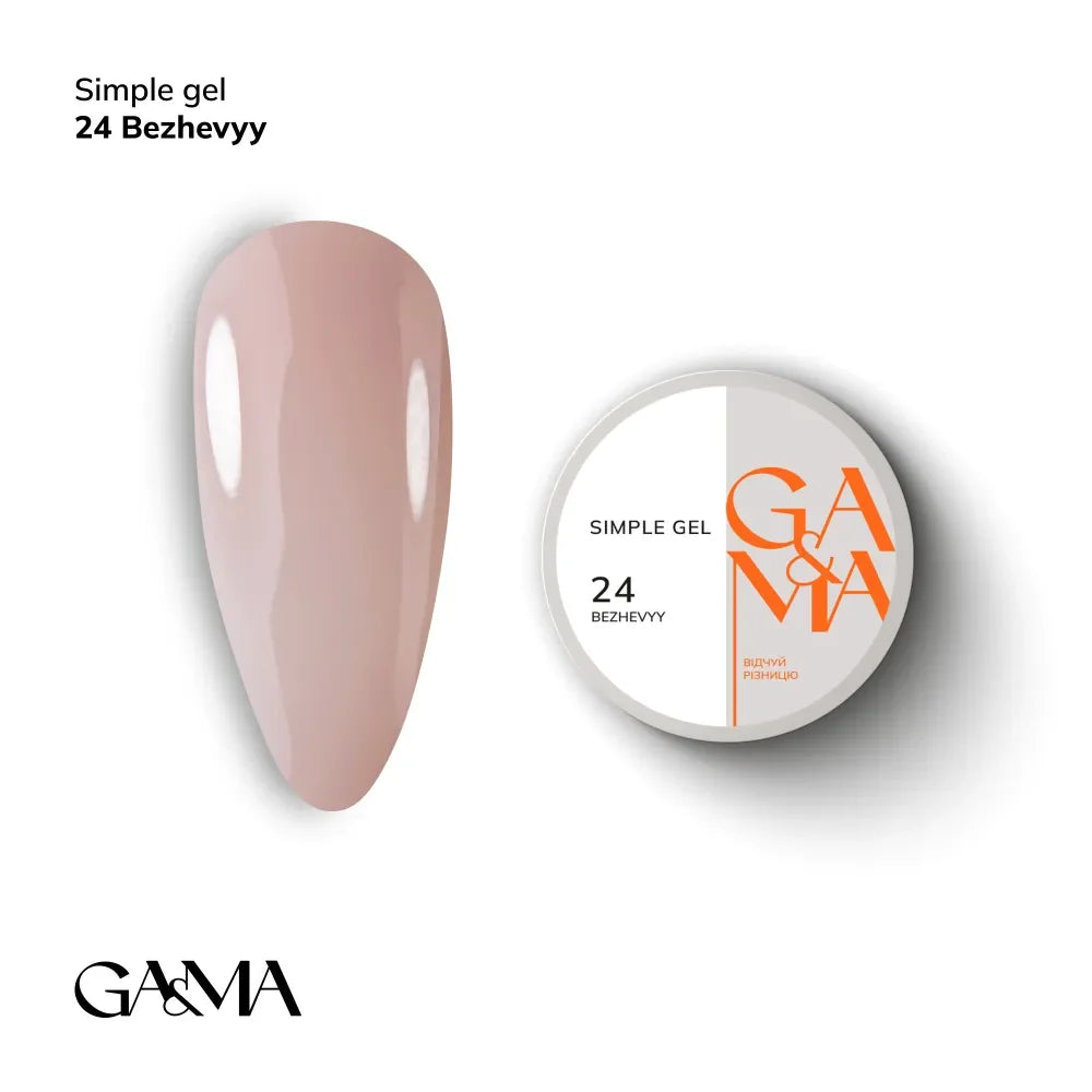GAMA simple gelis 024 BEZHEVYY