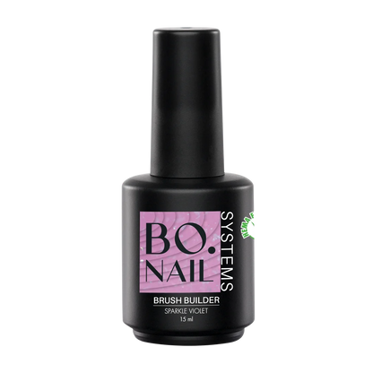 BO NAIL brush builder SPARKLE VIOLET